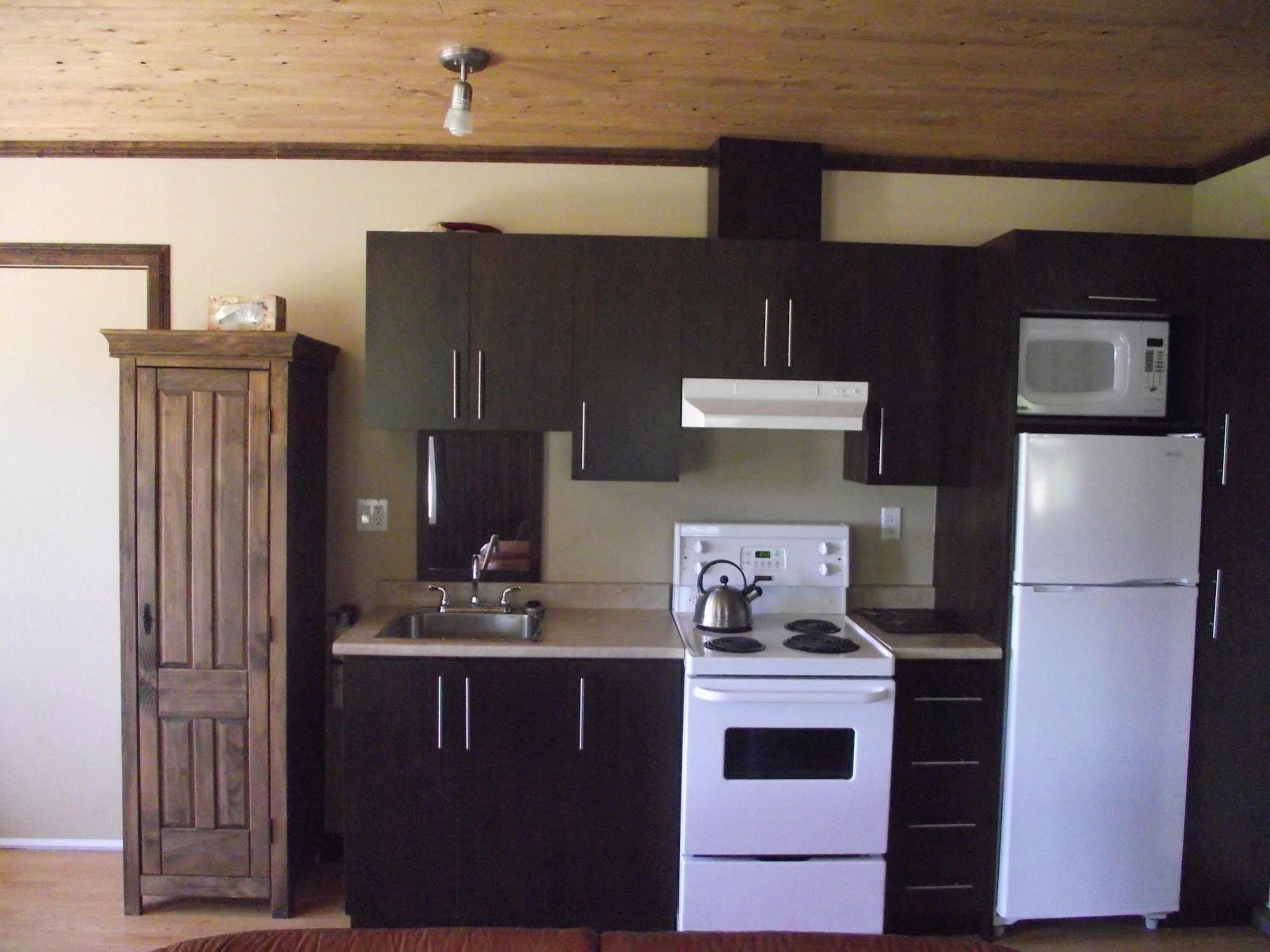 Les Chalets Baie Cascouia Larouche Luaran gambar